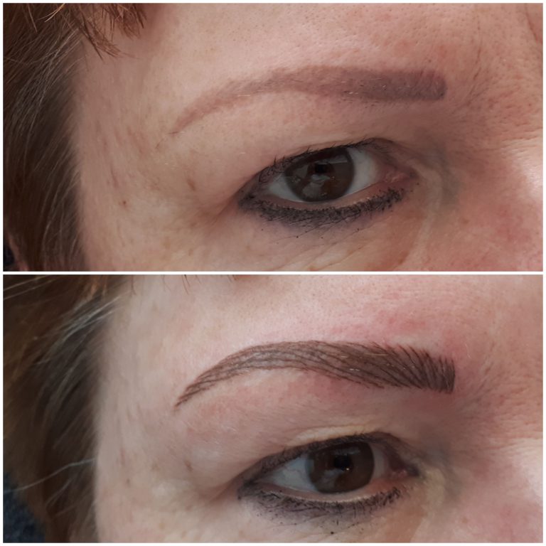 Permanente makeup wenkbrauwen Schoonheidssalon Henny Kok Houten